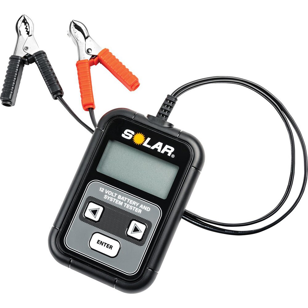 Automotive Battery Testers; Battery Tester Type: Digital Battery Tester ; Battery Configuration: One Battery (6V or 12V) ; Battery Chemistry: Sealed Lead Acid (SLA); Wet-Cell Lead Acid; Dry-Cell AGM Lead Acid ; Cable Length (Feet): 21.000