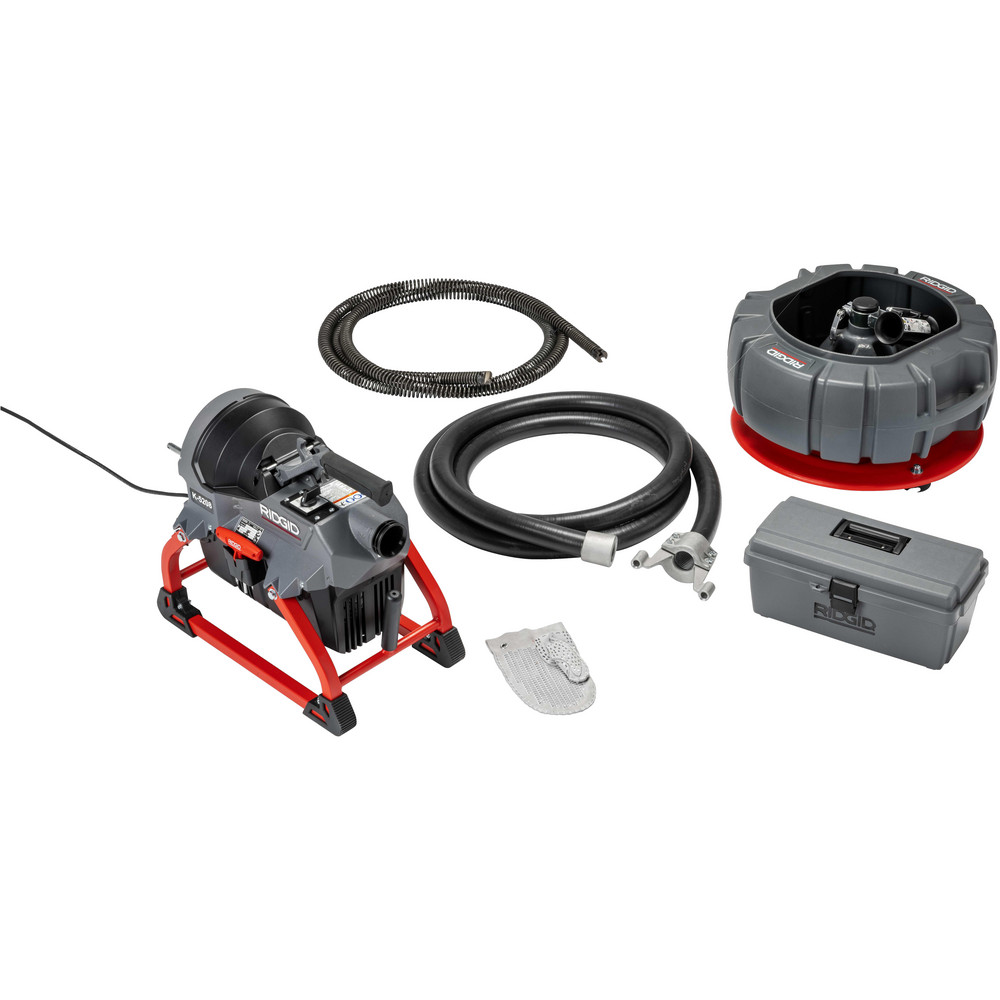 Ridgid - Electric & Gas Drain Cleaning Machines: Sectional, Drain Lines ...