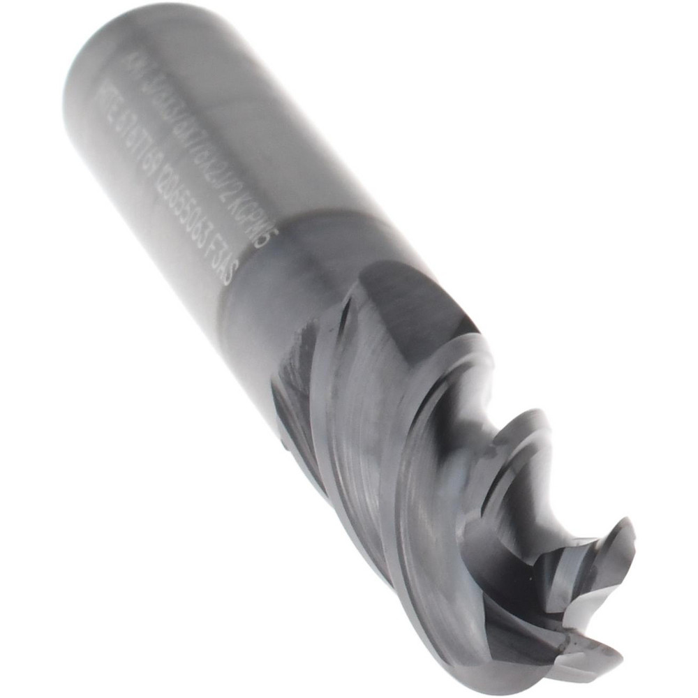 Solid Carbide 4 Flute Ball Nose Long Series Endmill - 8mm