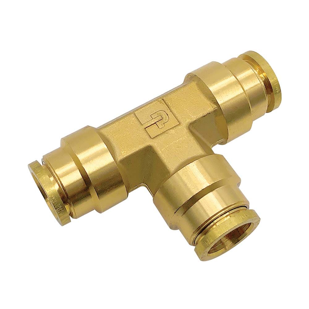 Push-To-Connect Tube to Tube Tube Fitting: 3/8" OD