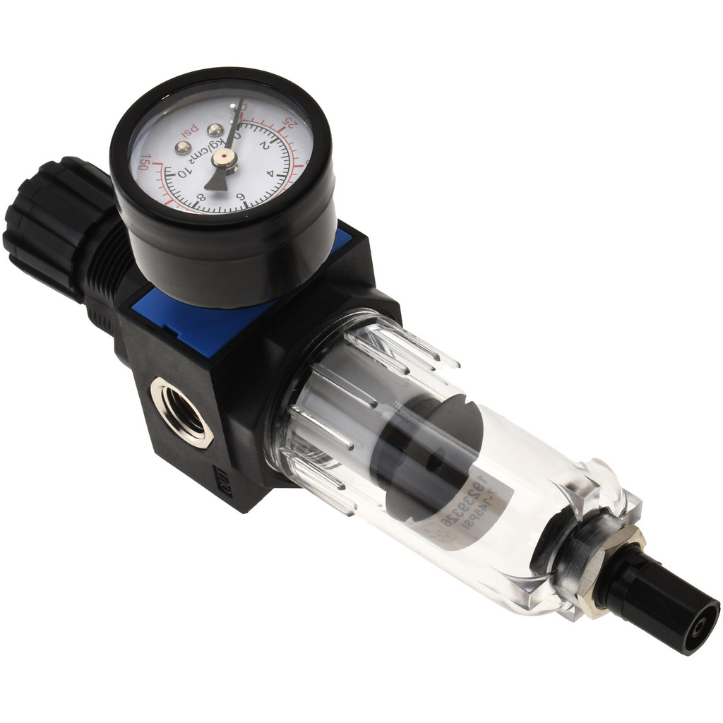 Filtre-régulateur Wilkerson C04-C2-000 M90 1/4" - Pression Max 150 Psi / 10,3 Bar