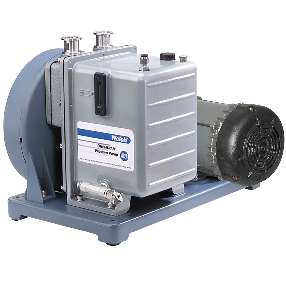 Rotary Vane Vacuum Pump: 1/2 hp, Single Phase