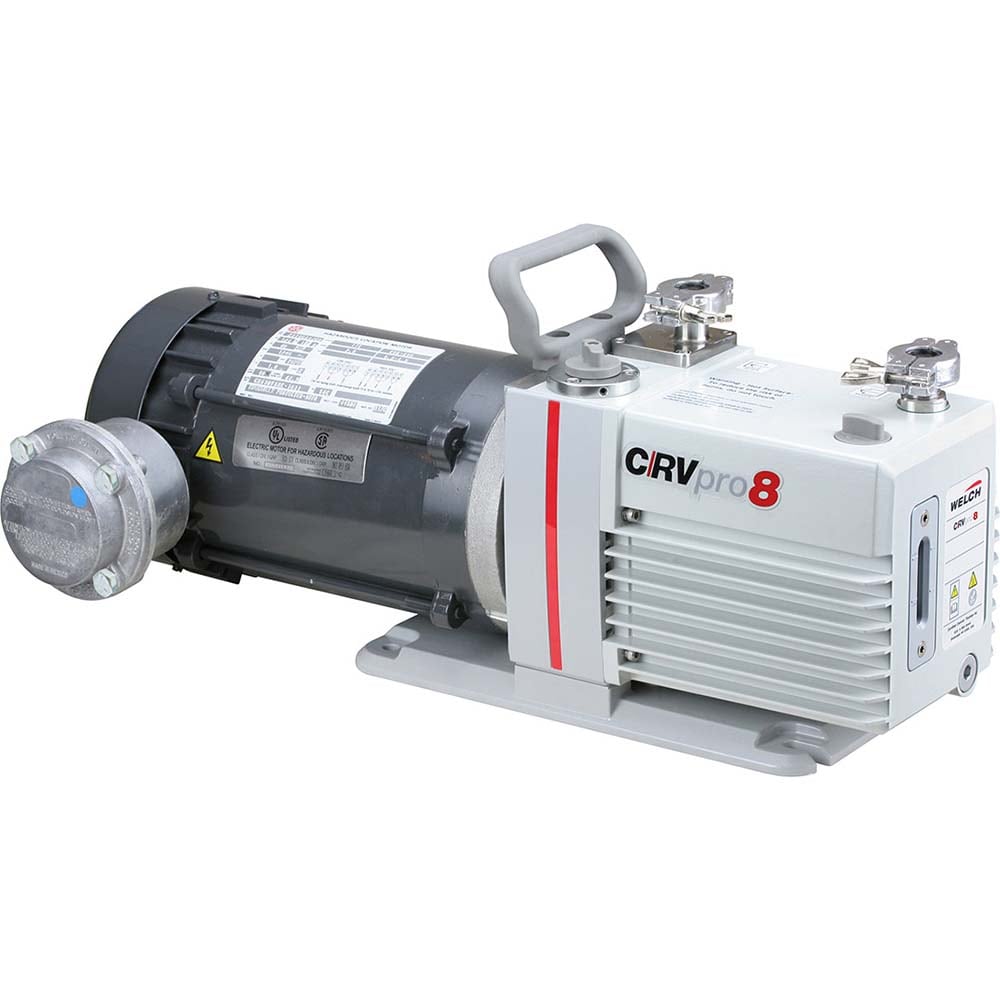 Welch - Rotary Vane Vacuum Pump: 1/2 Hp, Single Phase | MSC Direct