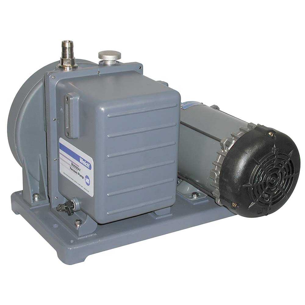 Welch Rotary Vane Vacuum Pump 1/2 hp, Single Phase MSC Industrial