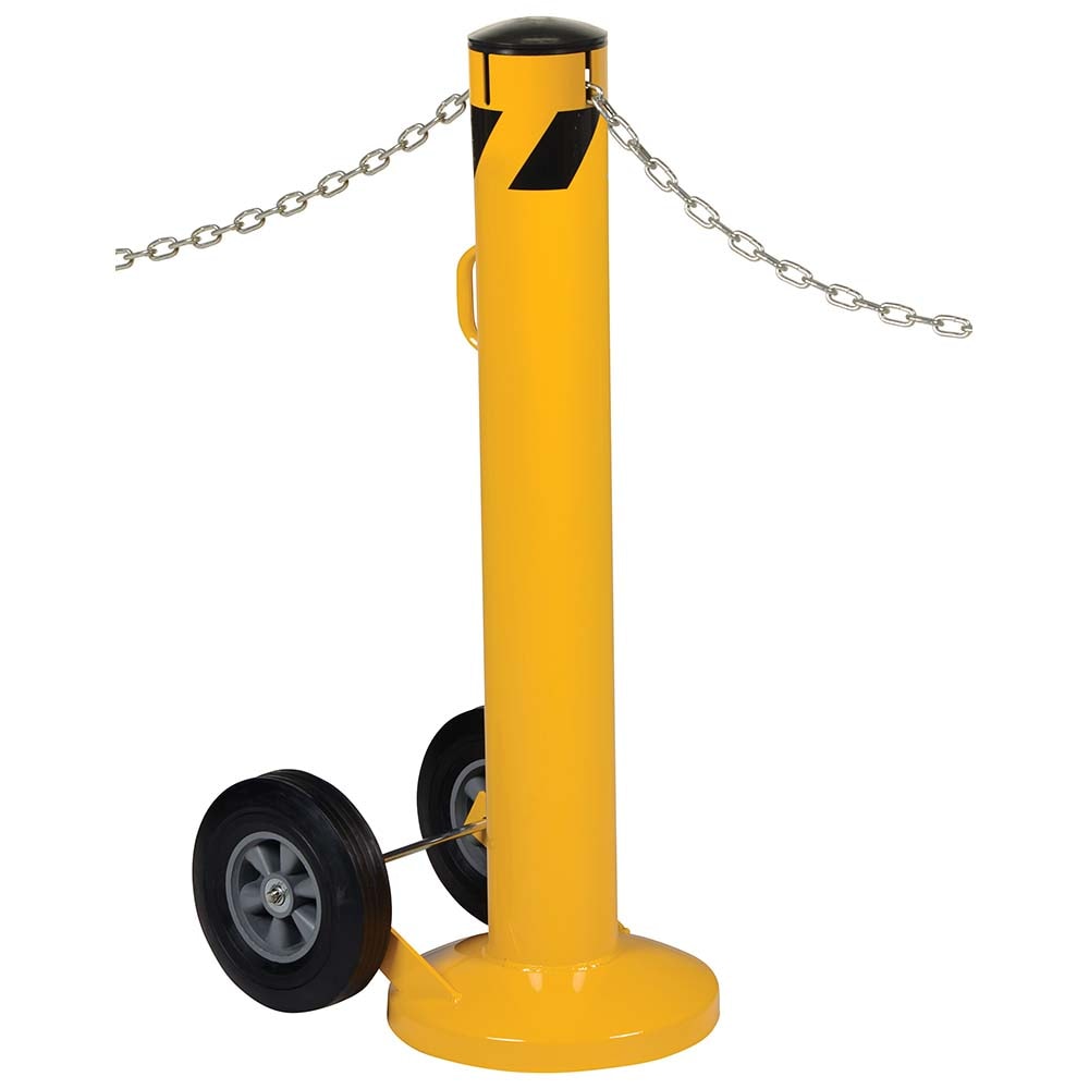 Bollard: Yellow, Steel