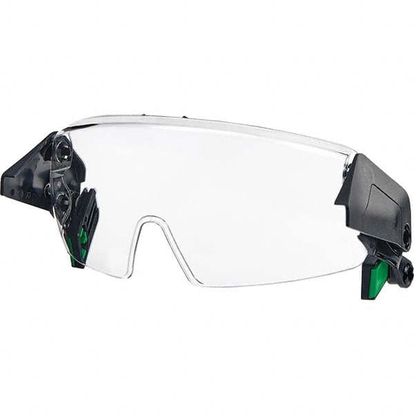 Hard Hat Half-Face Spectacles: Polycarbonate, Clear