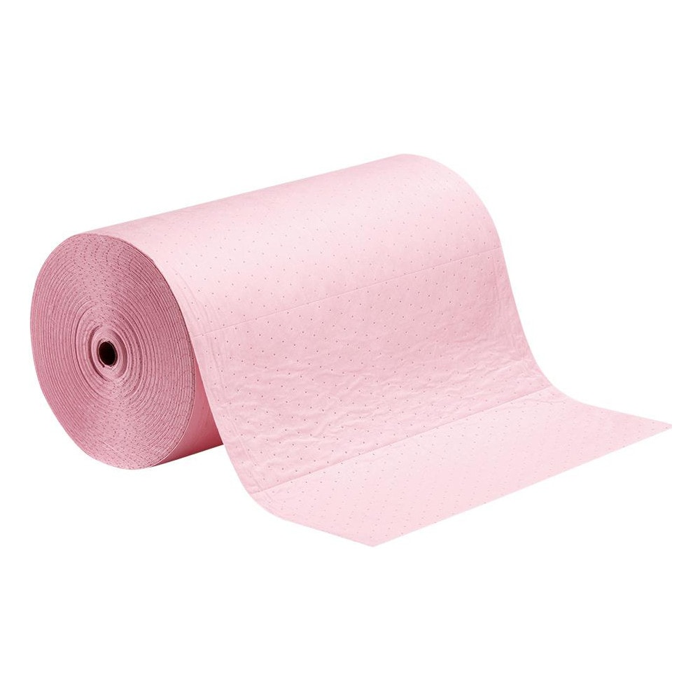 Pads, Rolls & Mats; Product Type: Roll ; Application: Haz Mat ; Overall Length (Feet): 300.00 ; Total Package Absorption Capacity: 40gal ; Material: Polypropylene ; Fluids Absorbed: Acids; Bases; Unknowns