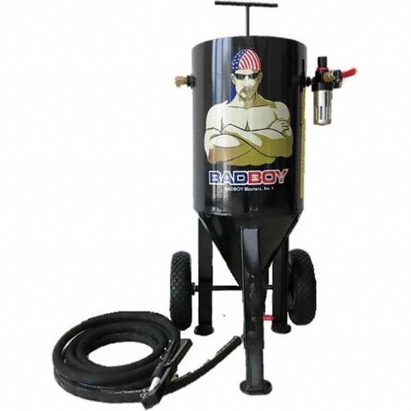 BadBoy Blasters 125 Lb Portable Sandblaster 19330307 MSC
