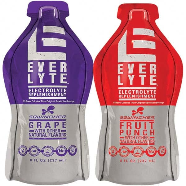 Activity Drink: 8 oz, Pouch, Fruit Punch & Grape, Ready-to-Drink