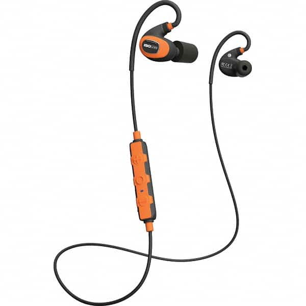 ISOtunes IT-29 Hearing Protection/Communication; Type: Earpiece w/Microphone; Earplugs w/Audio ; Standards: S3.19-1974 ; Noise Reduction Rating (dB): 27.00 ; Radio Type: Bluetooth ; Cup Color: Orange/Black ; Disposable or Reusable Plug: Reusable; Reusable 