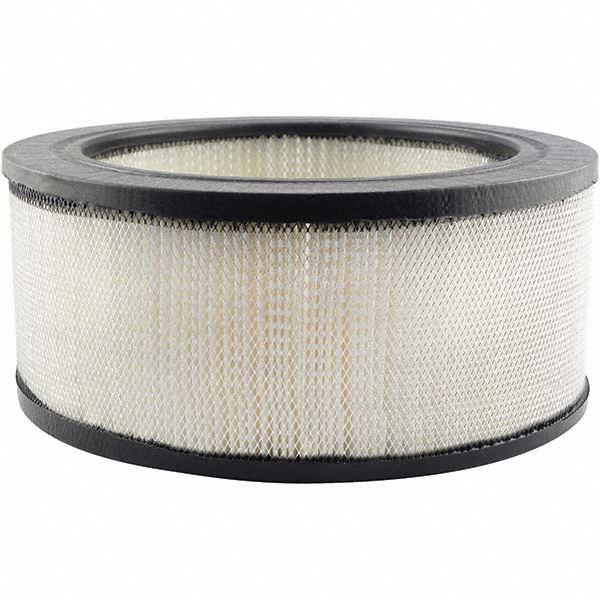 Automotive Air Filter: 9-1/16" OD, 3-7/8" OAL - Compatible with Baldwin PA604