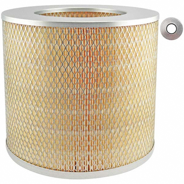 Automotive Air Filter: 10-7/32" OD, 9" OAL - Compatible with Baldwin PA1621-2