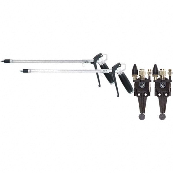 Air Blow Gun: High Force Aluminum Tip, Pistol Grip