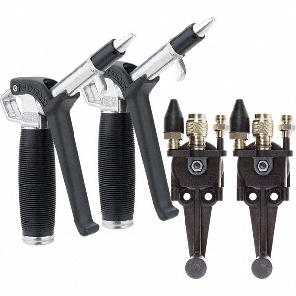 Air Blow Gun: High Volume Safety Nozzle, Pistol Grip