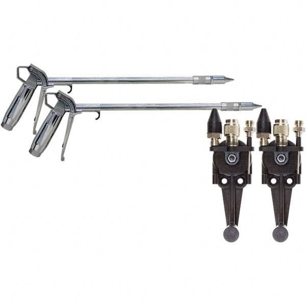 Air Blow Gun: High Flow Conical Nozzle, Pistol Grip