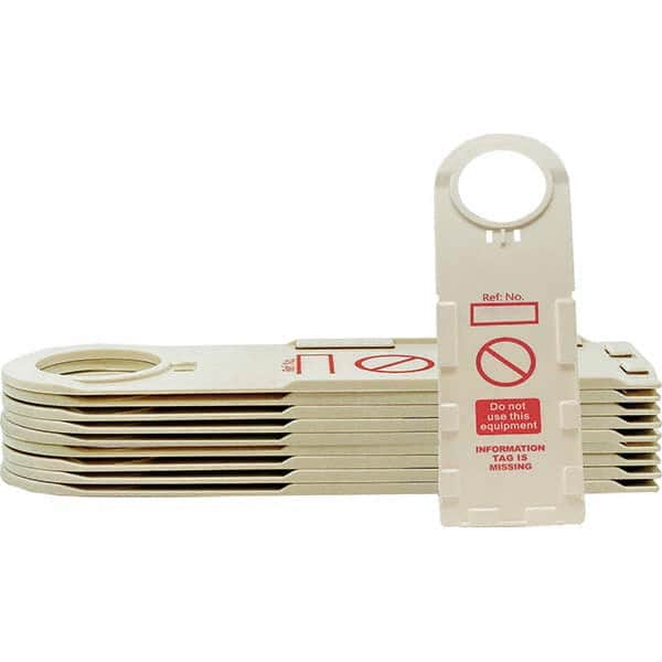 Numbered 001-499,Rejected 4-3/4 x 2-3/8 Red Partners Brand PG21023 Pre-Wired Inspection Tags Pack of 500 2 Part 