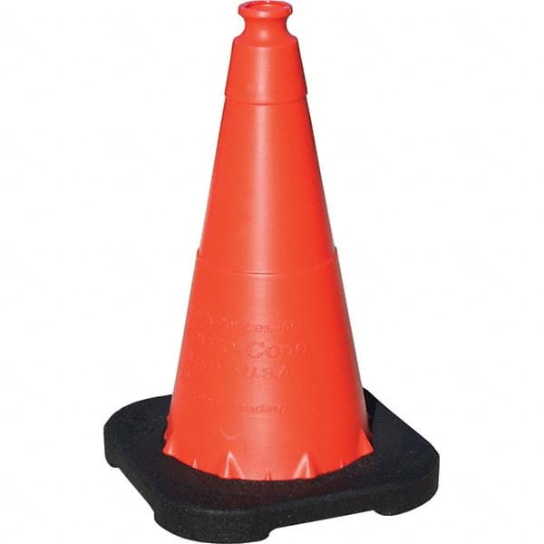 Rigid Cone: Polyethylene, 18" OAH, Orange