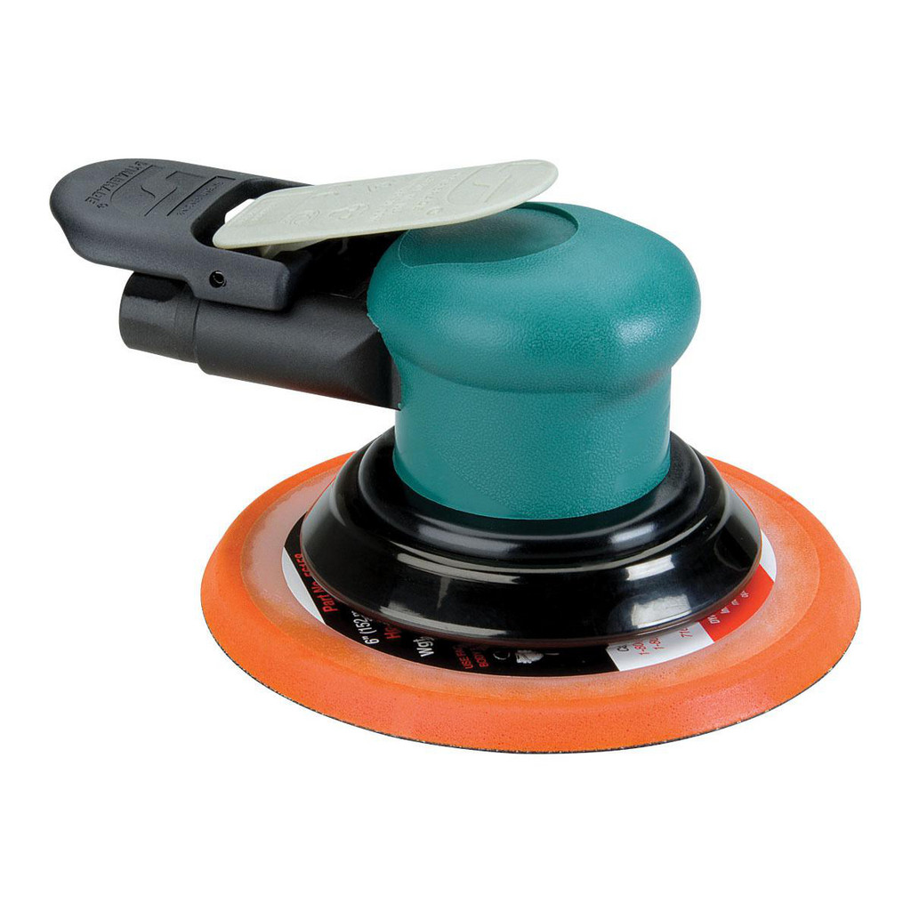 Dynabrade - Air Orbital Sanders: Sander Type: Random Orbital; Pad Shape ...
