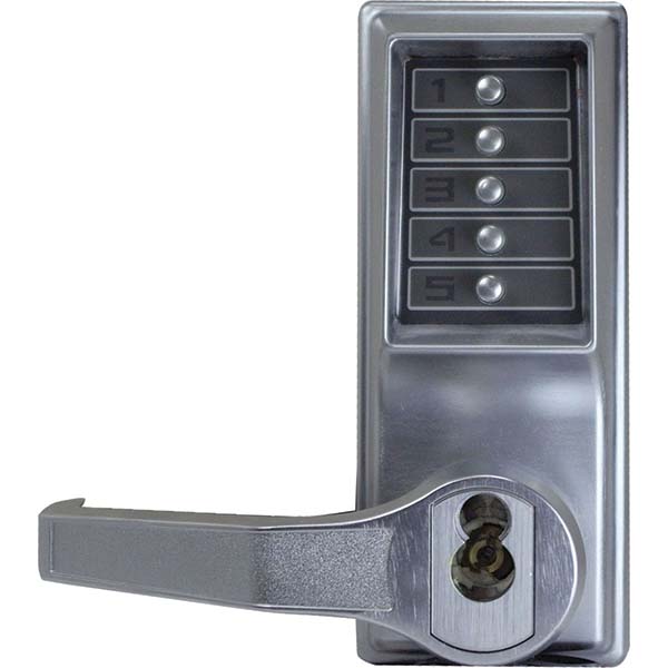 Simplex Lever Locksets; Type Pushbutton Lock; Door Thickness 13/4