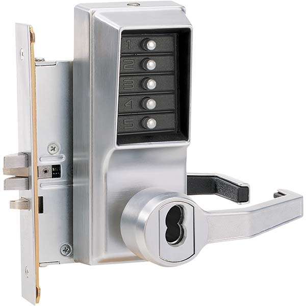 Simplex - Lever Locksets; Type: Push-button Lock; Door Thickness: 1-3/4 ...