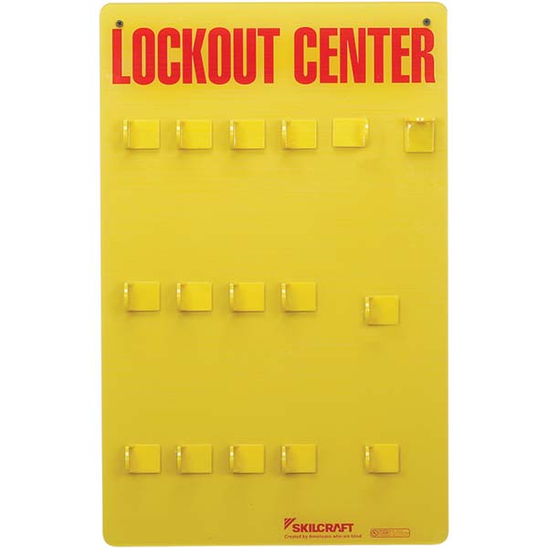AbilityOne - Empty Lockout Tagout Station: Keyed Different, 1 Pc | MSC ...