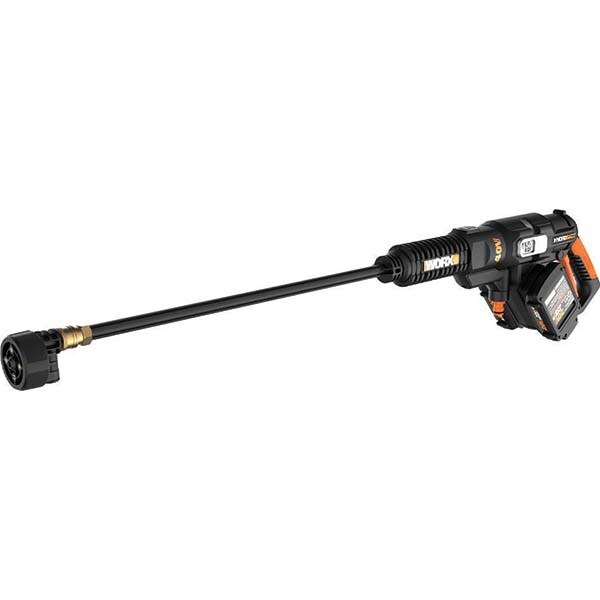 Pressure Washer: 450 psi, 0.9 GPM, Battery, Cold Water