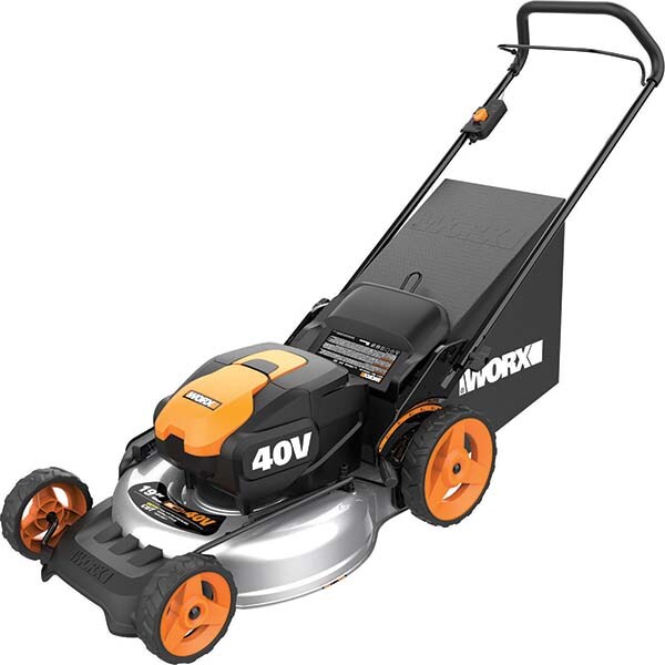 Lawn Mowers; Power Type: Battery ; Cutting Width (Inch): 19.0 ; Includes: Battery