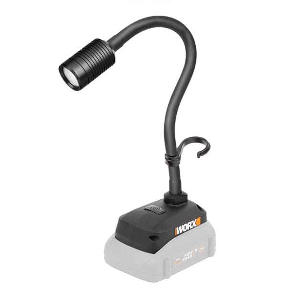 Worx Portable Work Lights, Can You Power A Lamp With Battery