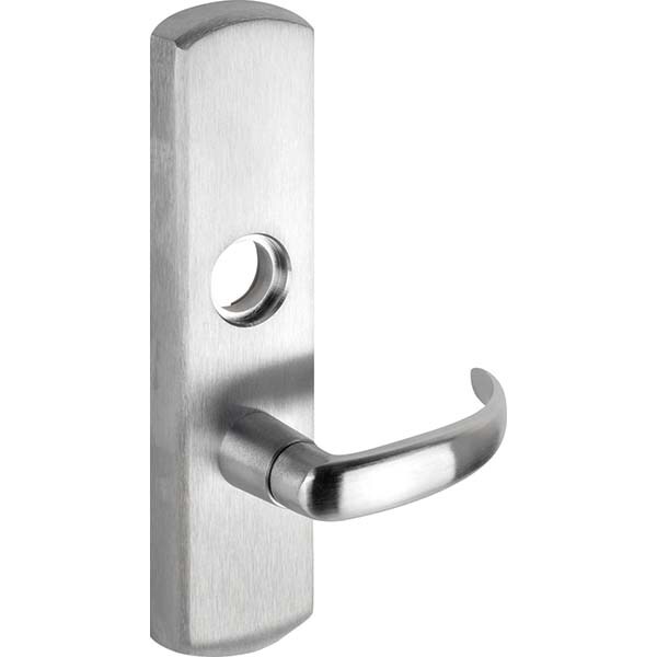 Vertical Bars; Hand: Non-Handed ; Finish/Coating: Stainless Steel ; Minimum Door Width: 34 (Inch); Maximum Door Width: 48.000 (Inch); Grade: 1 ; Special Item Information: For use with Metal/Wood Doors