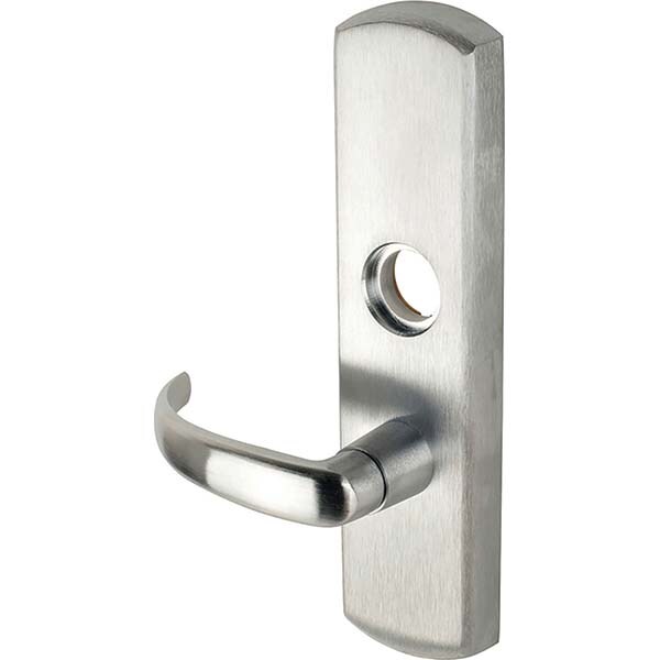 Vertical Bars; Hand: Non-Handed ; Finish/Coating: Satin Chrome ; Minimum Door Width: 28 (Inch); Maximum Door Width: 36.000 (Inch); Grade: 1 ; Special Item Information: For use with Metal/Wood Doors
