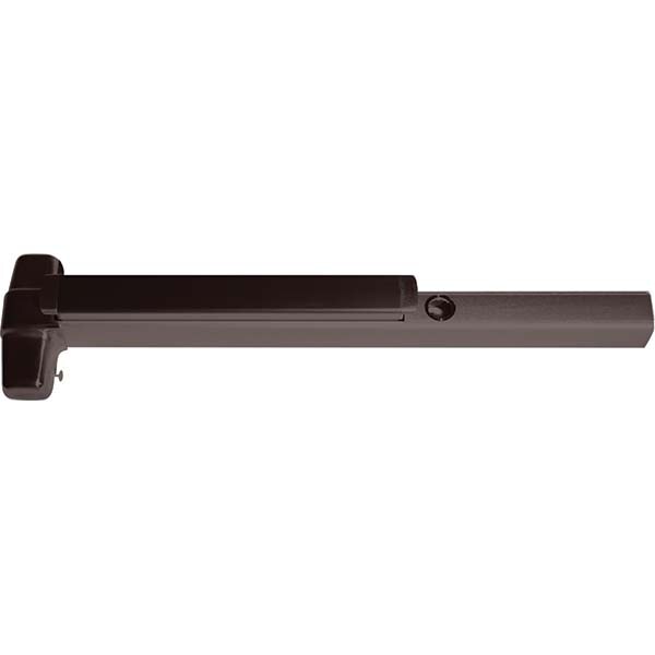 Vertical Bars; Hand: Non-Handed ; Finish/Coating: Dark Bronze ; Minimum Door Width: 38 (Inch); Maximum Door Width: 44.000 (Inch); Grade: 1 ; Special Item Information: For use with Metal Doors
