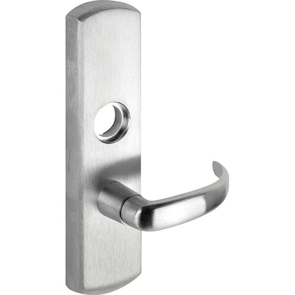 Vertical Bars; Hand: Non-Handed ; Finish/Coating: Satin Chrome ; Minimum Door Width: 28 (Inch); Maximum Door Width: 36.000 (Inch); Grade: 1 ; Special Item Information: For use with Metal/Wood Doors