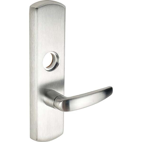 Vertical Bars; Hand: Non-Handed ; Finish/Coating: Stainless Steel ; Minimum Door Width: 28 (Inch); Maximum Door Width: 36.000 (Inch); Grade: 1 ; Special Item Information: For use with Metal/Wood Doors