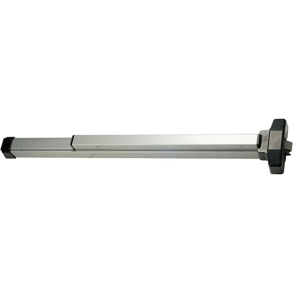 Vertical Bars; Hand: Non-Handed ; Finish/Coating: Aluminum ; Minimum Door Width: 38 (Inch); Maximum Door Width: 44.000 (Inch); Grade: 1 ; Special Item Information: For use with Metal Doors