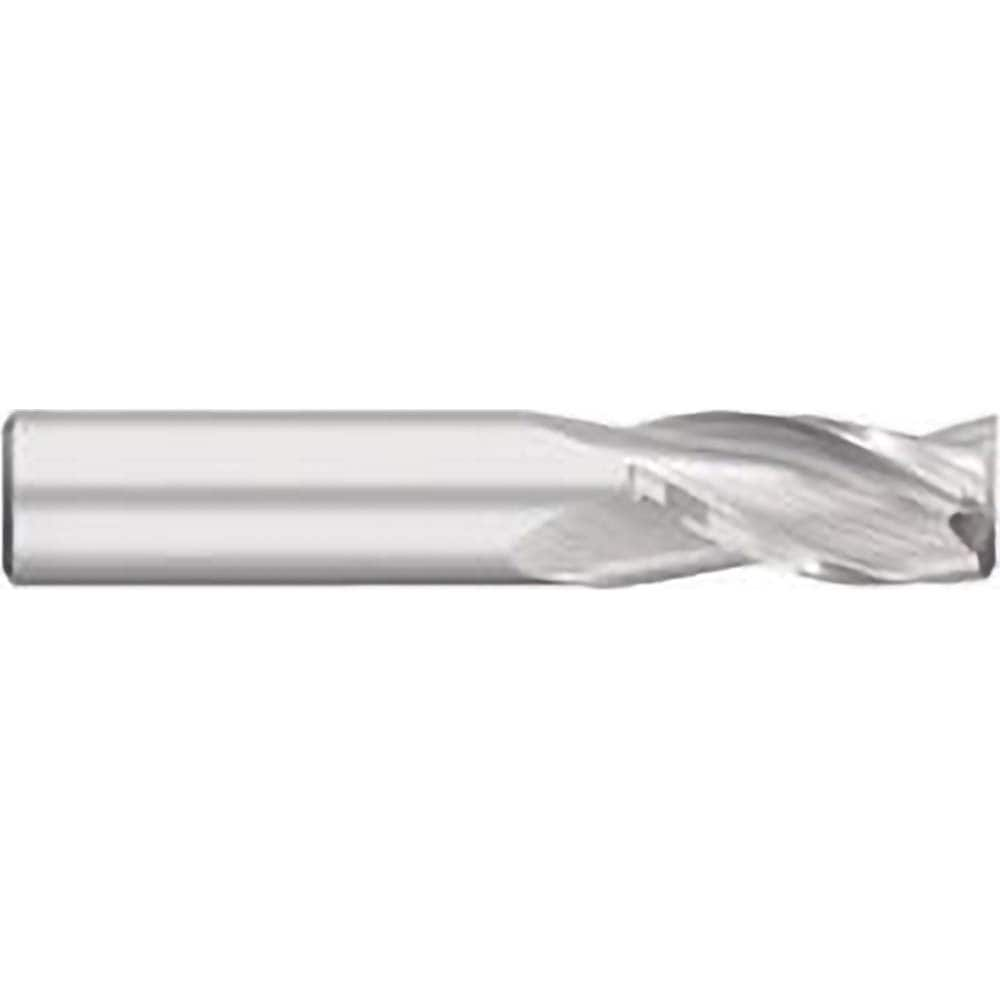 Titan USA TC10832 Square End Mill: 1/2 Dia, 1 LOC, 1/2 Shank Dia, 3 OAL, 3 Flutes, Solid Carbide Image