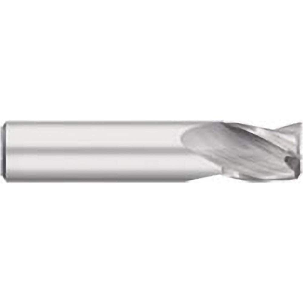 Titan USA TC10432 Square End Mill: 1/2 Dia, 5/8 LOC, 1/2 Shank Dia, 2-1/2 OAL, 3 Flutes, Solid Carbide Image