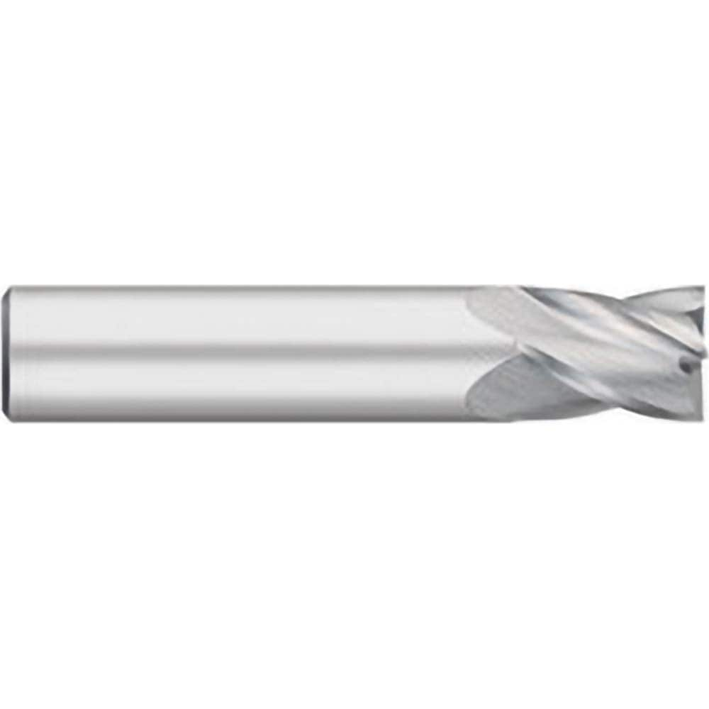 Titan USA TC10632 Square End Mill: 1/2 Dia, 5/8 LOC, 1/2 Shank Dia, 2-1/2 OAL, 4 Flutes, Solid Carbide Image