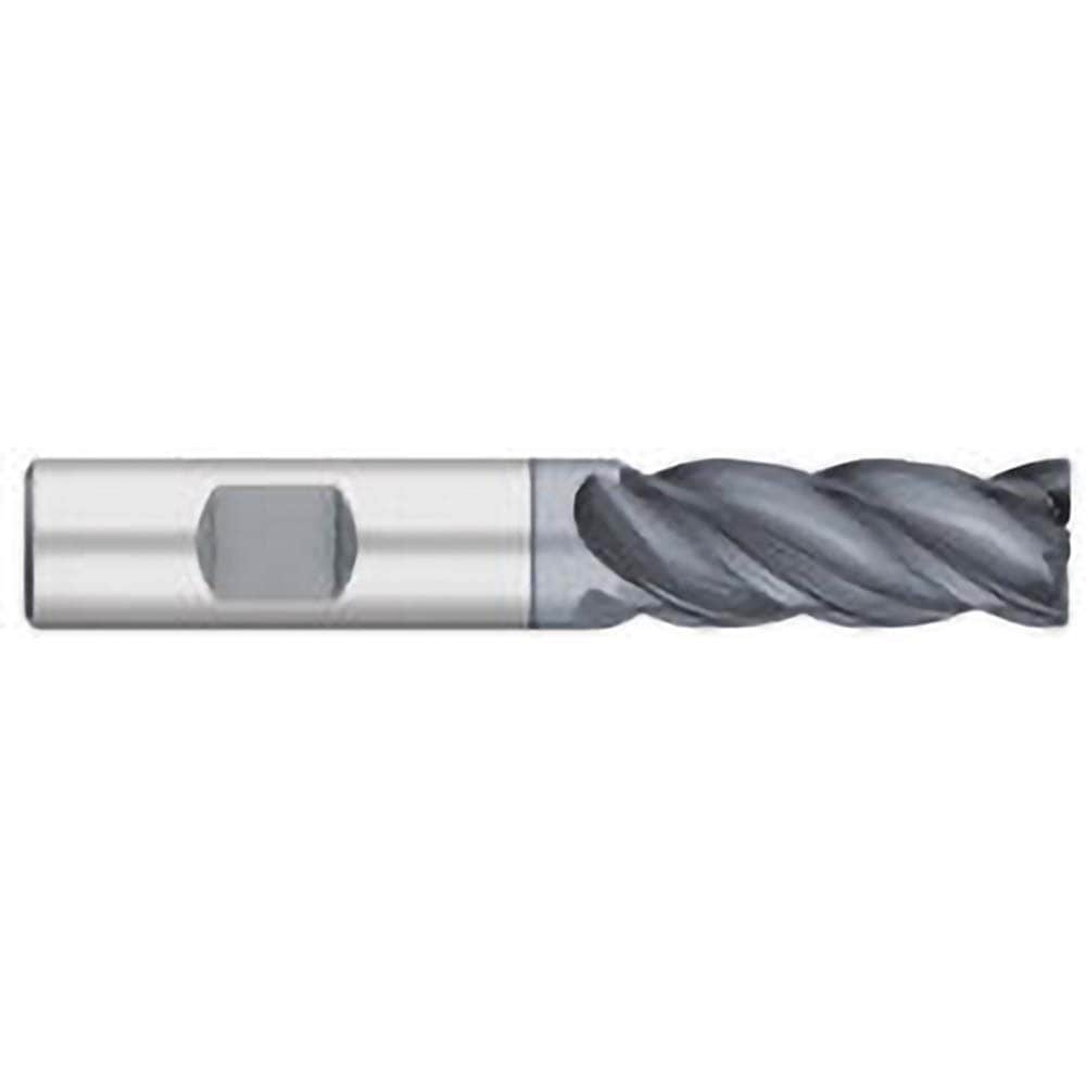 Titan USA TC22846 Corner Radius End Mill: 3/4" Dia, 1-5/8" LOC, 0.06" Radius, 4 Flutes, Solid Carbide 