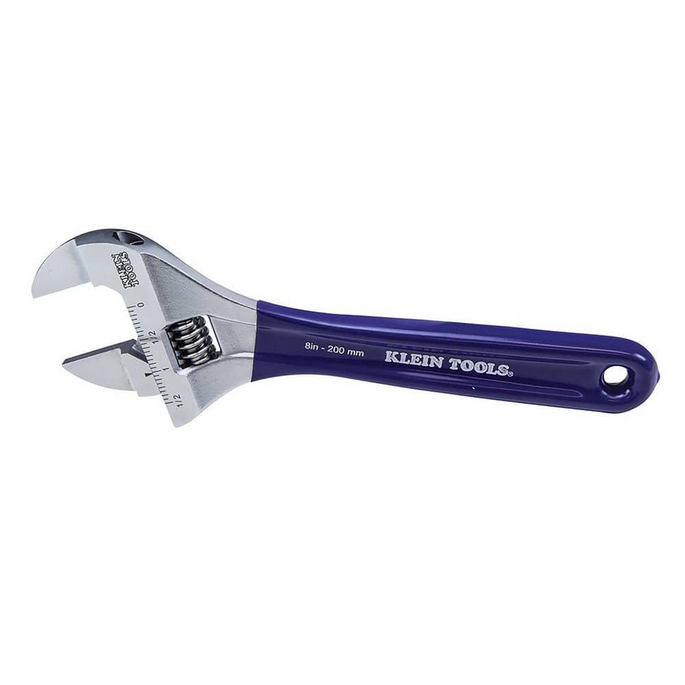 Adjustable Wrenches; Overall Length (Inch): 8-3/8 ; Finish: Chrome