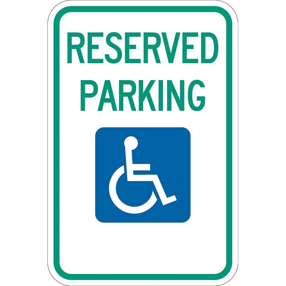 Lyle Signs - Reserved Parking, Reflective High Intensity Prismatic, 0. ...