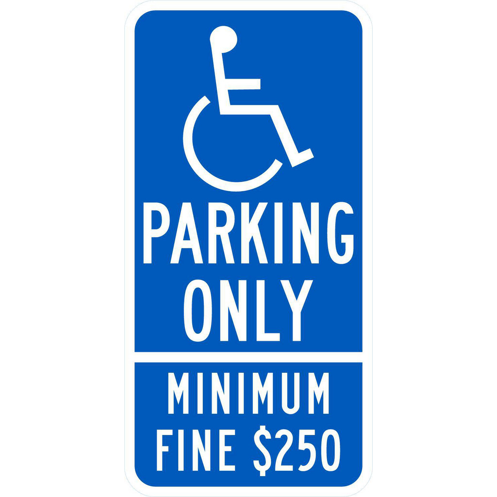 Hdcp Sign Lyle Signs - ADA Traffic & Parking & Parking Lot Sign: Rectangle, (HDCP ...