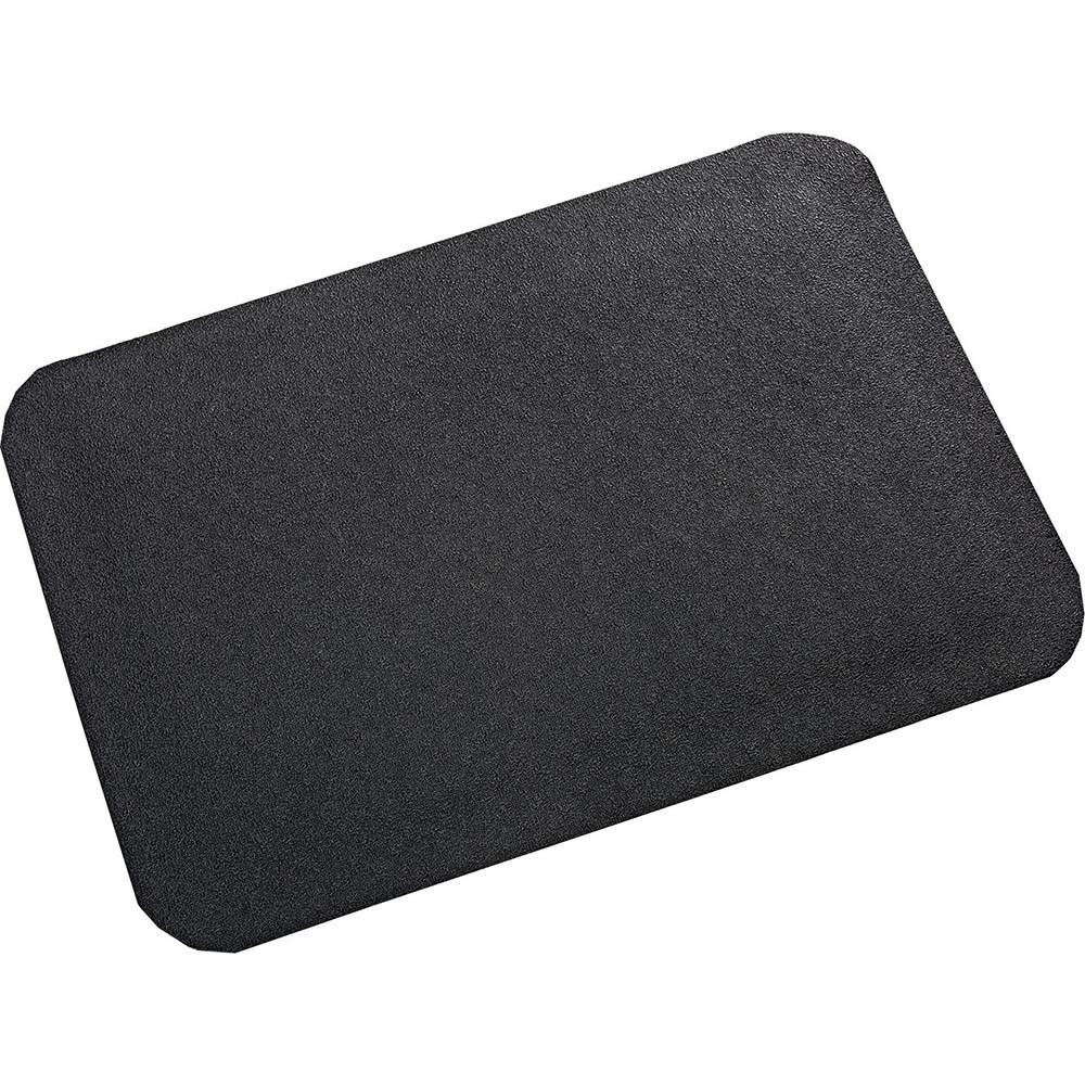 Anti-Fatigue Mat: 5' Length, 3' Wide, 1/2" Thick, Rubber