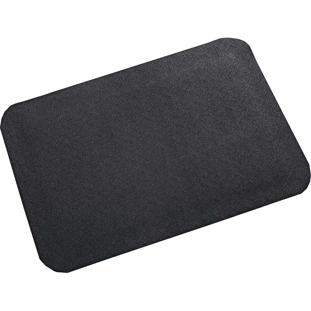 Anti-Fatigue Mat: 3' Length, 2' Wide, 1/2" Thick, Rubber