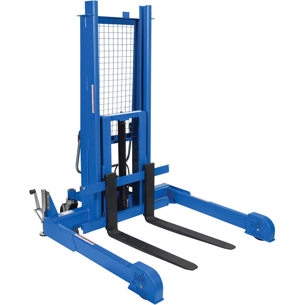 Powered Pallet Master: 4000 lb Capacity, 58" OAW, 36" Fork Length, 3" Lowered Height, 60" Lifting Height