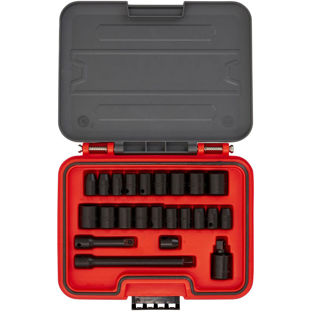 Think Pro Socket Set Proto - Socket Set: 23 Pc, 3/8