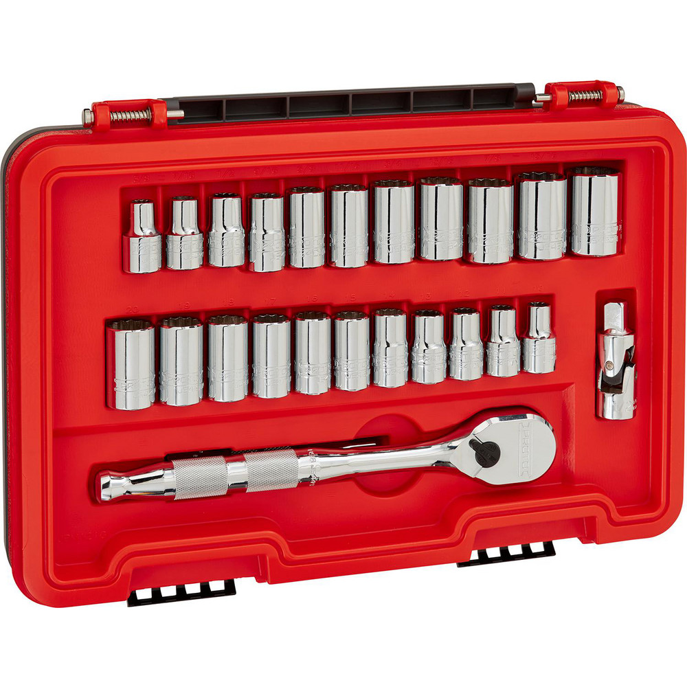 Proto Adapter Set Proto - Socket Set: 25 Pc, 1/2