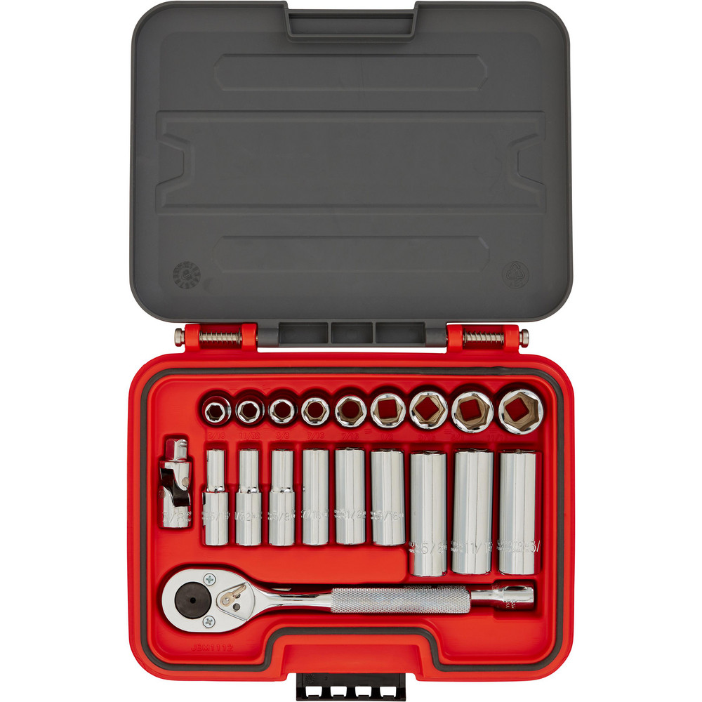 Socket Set: 3/8" Drive