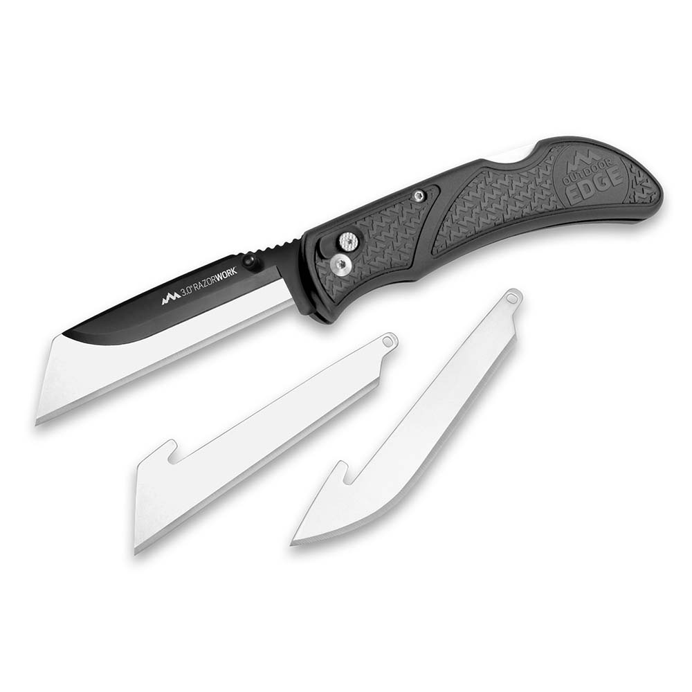 Outdoor Edge Pocket & Folding Knives; Edge Type Plain; Handle