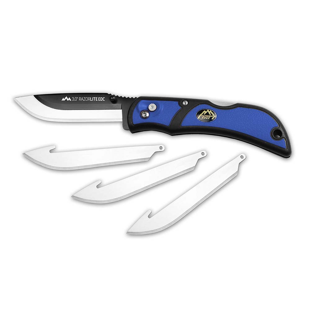 Outdoor Edge Pocket & Folding Knives; Edge Type Plain; Handle