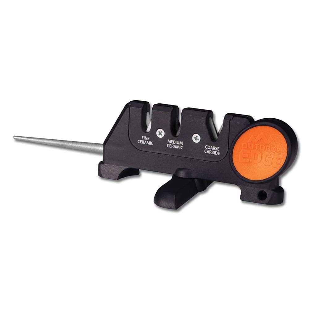 Knife Accessories; Type: Knife Sharpener ; Additional Information: Includes coarse carbide, medium carbide and fine ceramic